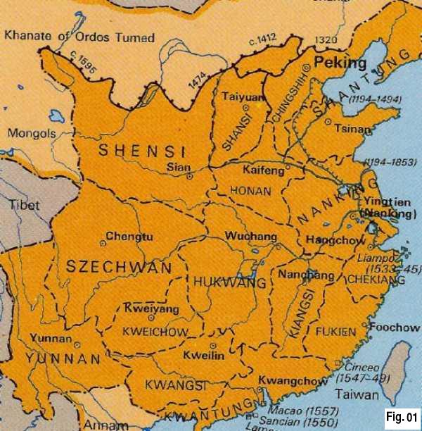 map of china with cities. 1: Map of China showing cities